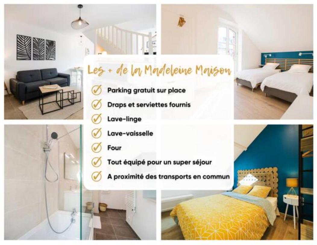 La Madeleine Maison *T3* Lägenhet Orléans Exteriör bild